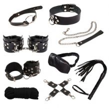 Набор Exxtreme Sex BDSM Leather Set Max, Black