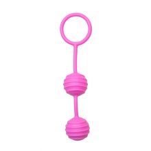 Вагинальные шарики Easytoys Vertical Ribbed Geisha Balls, Pink
