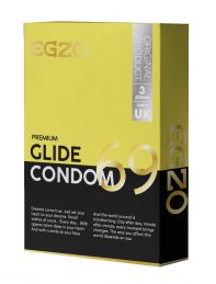 Презервативы в обильной смазке Glide