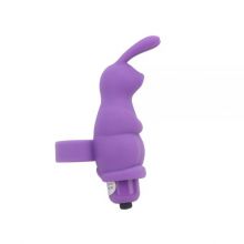 Вибромассажер на палец Sweeiie Rabbit, Purple